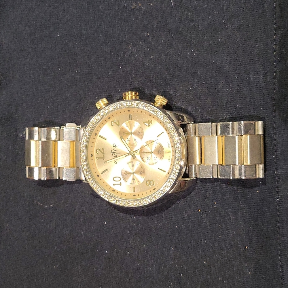 Daytrip #2821 Gold w two tone band